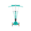 3-wheel scooter Globber Foldable Lights Emerald Green Jr 437-107