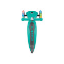 3-wheel scooter Globber Foldable Lights Emerald Green Jr 437-107