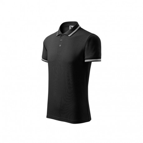 Adler Urban M MLI-21901 black polo shirt (XL)
