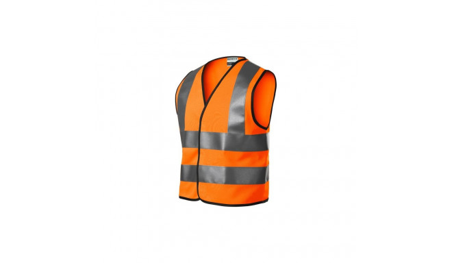 HV Bright Rimec Jr reflective vest MLI-9V498 fluorescent orange (104 - 128 cm/4 - 6 lat)