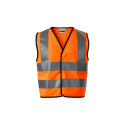 HV Bright Rimec Jr reflective vest MLI-9V498 fluorescent orange (116 - 140 cm/6 - 8 lat)