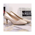 Sergio Leone W SK378E gold shiny high heels (36)