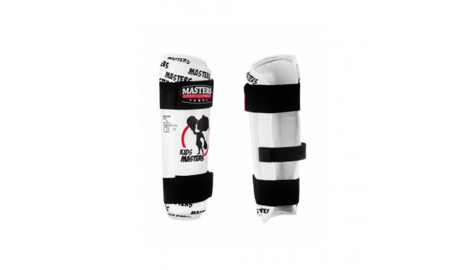 Masters MJE - NA-KM Shin Guards White 11021-KMS (XS)