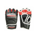 Gloves for MMA Masters GF-30A M 01272-SM (czarno - czerwono - białe+L/XL)