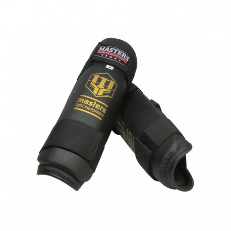 MASTERS Shin Guards - NA-20 11036-01M (biały+L)