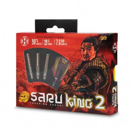 Harrows Saru King 2 Darts 90% Softip HS-TNK-000013352 (19 gR)