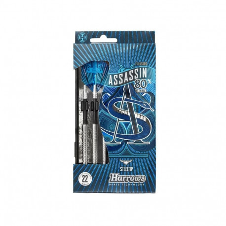Harrows Assassin Darts 80% Steeltip HS-TNK-000013140 (22 gR)