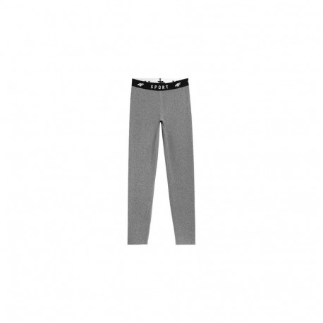 Trousers 4F W H4L22-SPDF 351 medium gray melange (M)