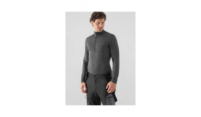Gray sweatshirt 4F M H4Z21-BIMD034 (M)