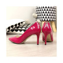 Pumps on a stiletto heel lacquered Juma W CIT2565I fuchsia (36)