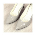 Pumps on a stiletto heel lacquered Juma W CIT2565J gray (37)