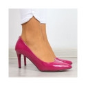 Pumps on a stiletto heel lacquered Juma W CIT2565I fuchsia (36)