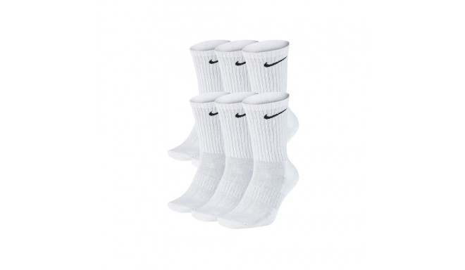 Nike Everyday Cushion Crew 6Pak socks SX7666-100 (47 - 50)