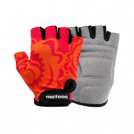 Cycling gloves Meteor Big Flower Jr. 24181-24183 (M)