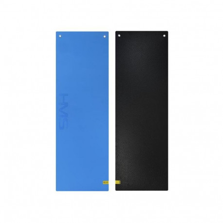 HMS Premium MFK03 blue-black club fitness mat with holes
