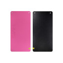 Club fitness mat with holes HMS Premium MFK02 Pink-Black