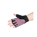 Gloves for the gym Pink / Gray W HMS RST03 rM