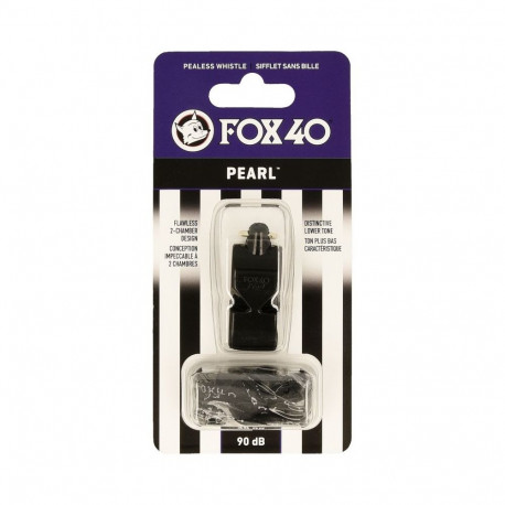 Pearl Fox 40 whistle + black string