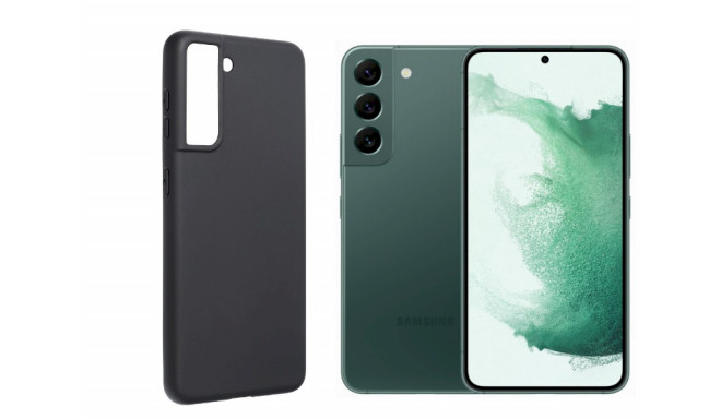 Fusion soft matte silikoonist ümbris Samsung S928B Galaxy S24 Ultra mustale