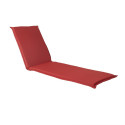 Deck chair pad SUMMER 55x190xH5cm, bordeaux