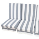 Swing cushions MONTREAL 114x52x9cm, striped