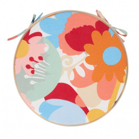 Toolikate NORDIC FLOWER D38x2,5cm, 80% puuvill, 20% polüester