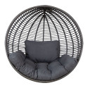 Cushion for hanging chair CLOBE, dark grey