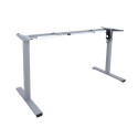 Desk ERGO OPTIMAL with 1 motor 140x70cm, hickory/grey