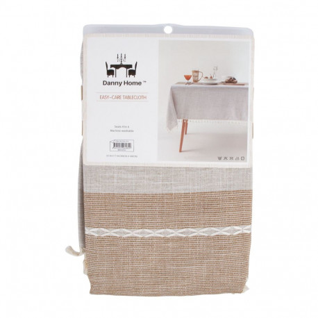 Tablecloth EASY CARE 132x178cm, beige