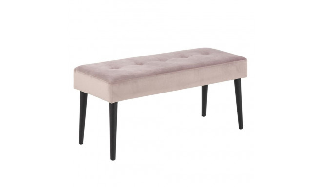 Bench GLORY 38x95xH45cm, dusty rose