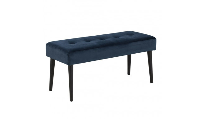 Bench GLORY 38x95xH45cm, navy blue