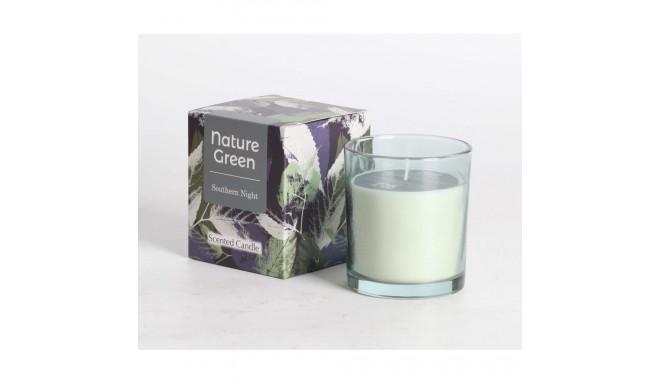 Lõhnaküünal klaasis NATURE GREEN H9,5cm, Southern Night