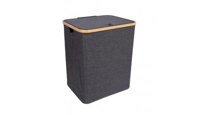 Laundry basket MAX GREY 45x36xH54cm, dark grey