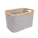 Grozs MAX GREY 38x27xH25cm, gaiši peleks