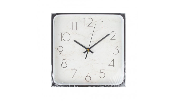 Wall clock HENRY 25x25cm, square