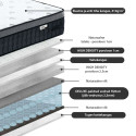 Spring mattress HARMONY DELUX 140x200cm