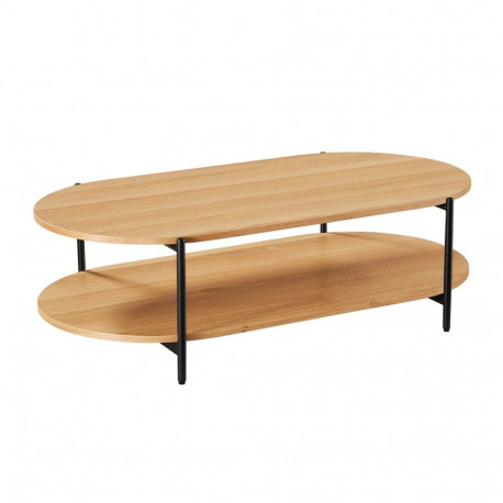 Coffee table DAVIA 115x60xH34cm, oak