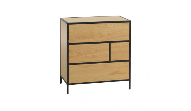 Sideboard HEDVIG 70x40xH74,5cm, ash/black