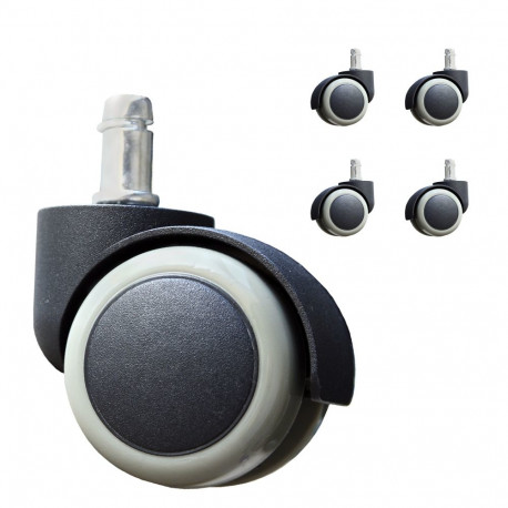 Toolirattad, 5tk komplektis, D50mm, ilma piduriteta