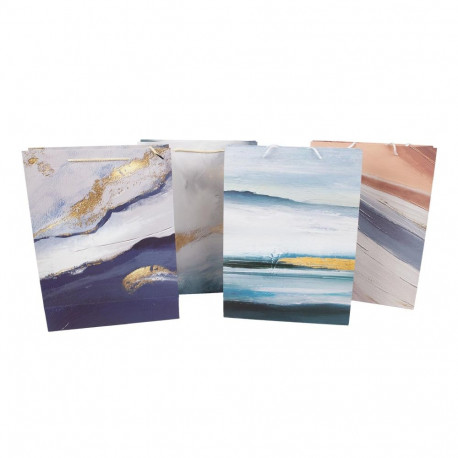 Gift bag MARMOR, 31x42x12cm, mix