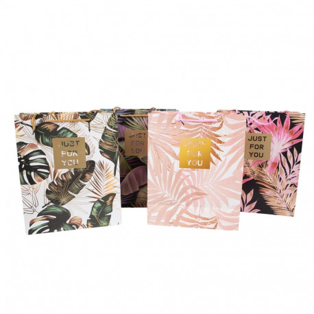Gift bag JUNGLE, 26x32x12cm, mix
