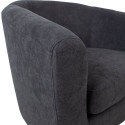 Armchair WESTER dark grey