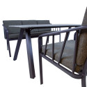 Garden furniture set KAHLA table, sofa, 2 chairs