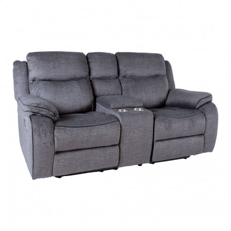 Diivan GENTRY 2-kohaline manuaalne recliner 190x98xH104cm, hall