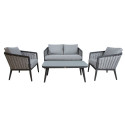 Garden furniture set MARIE table, sofa, 2 chairs