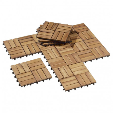 Decking tile FINLAY 30x30cm, 11tk/0,99m²
