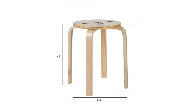 Stool SIXTY-1 natural