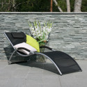 Deck chair BRIGO black