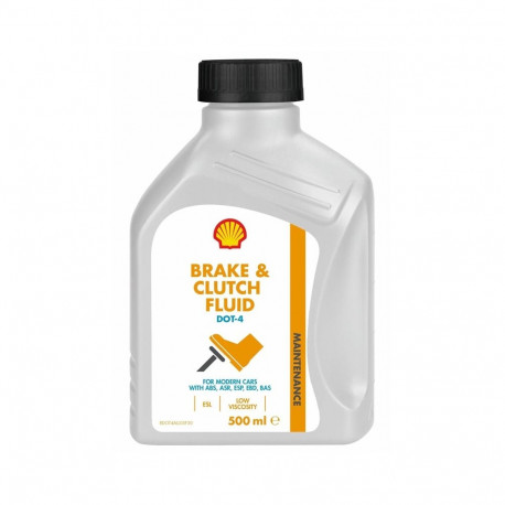 BRAKE FLUID SHELL DOT-4 0.5L