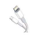 CABLE TYPE-C TO LIGHTNING 20W 2M WHITE